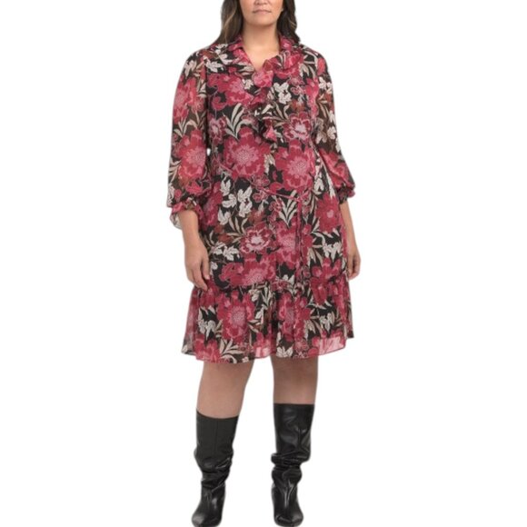 ESTELLE Plus Petal Dream Dress - Picture 1 of 3